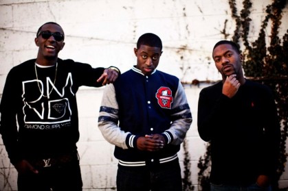 Delaware hip-hop act Cypher Clique is comprised of Relay (Left), D-Major (Middle), and Mic Anthony (Right) 